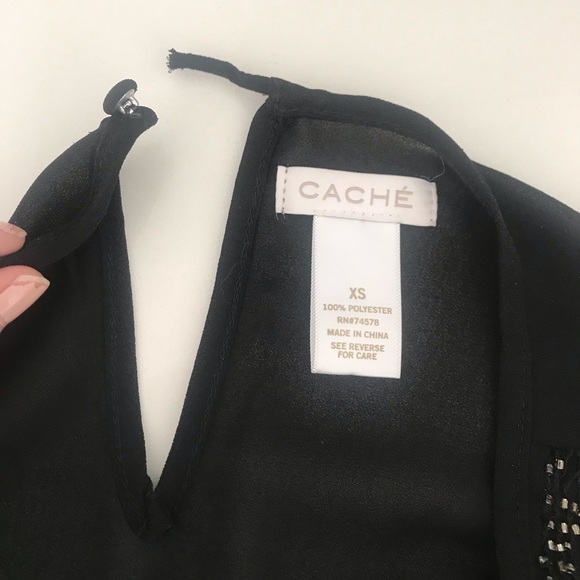 Cache beaded top - Picture 4 of 4